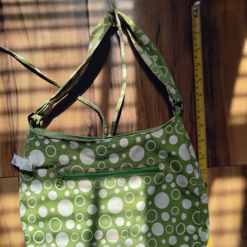 Retro green handbag